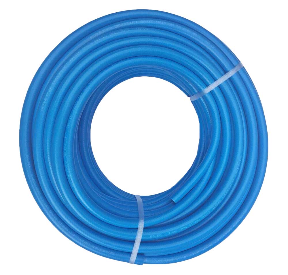 GRS COMPD LUCHTSLANG BLAUW PVC 9X15 50M