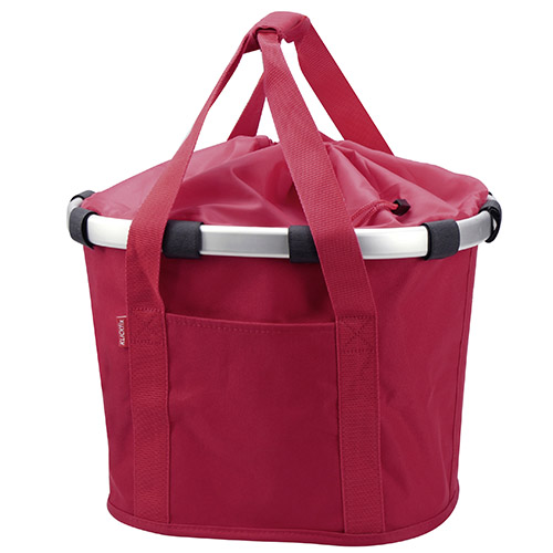 MANDTAS KLICKFIX BIKEBASKET RED 15L