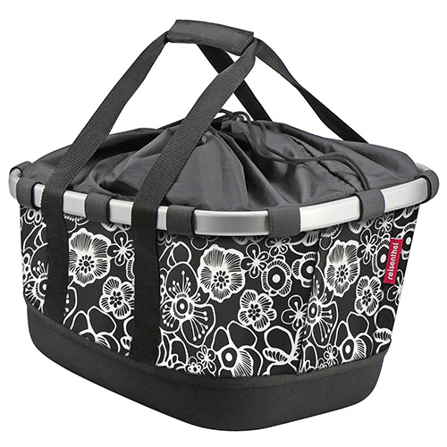 MANDTAS KLICKFIX BIKEBASKET GT UK FLEUR BLACK