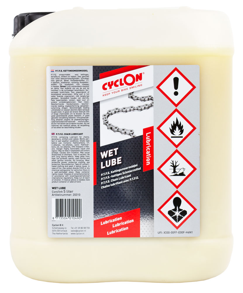 OLIE CYCLON WET LUBE 5L