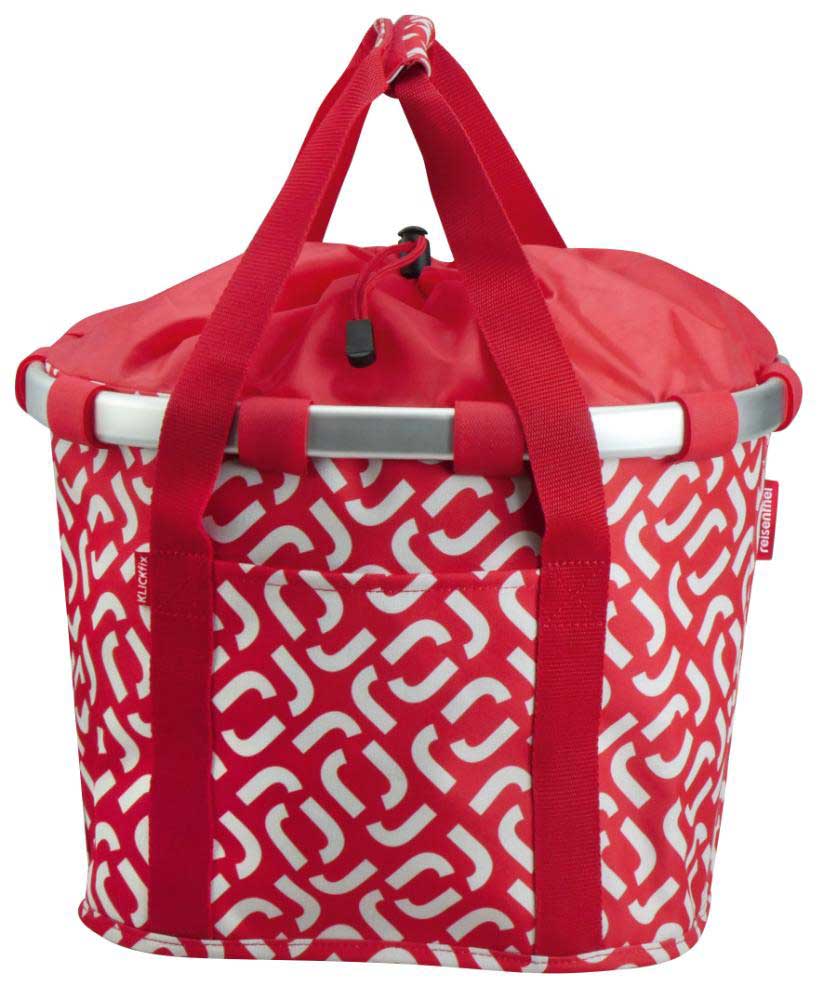 MANDTAS KLICKFIX BIKEBASKET SIGNATURE RED 15L