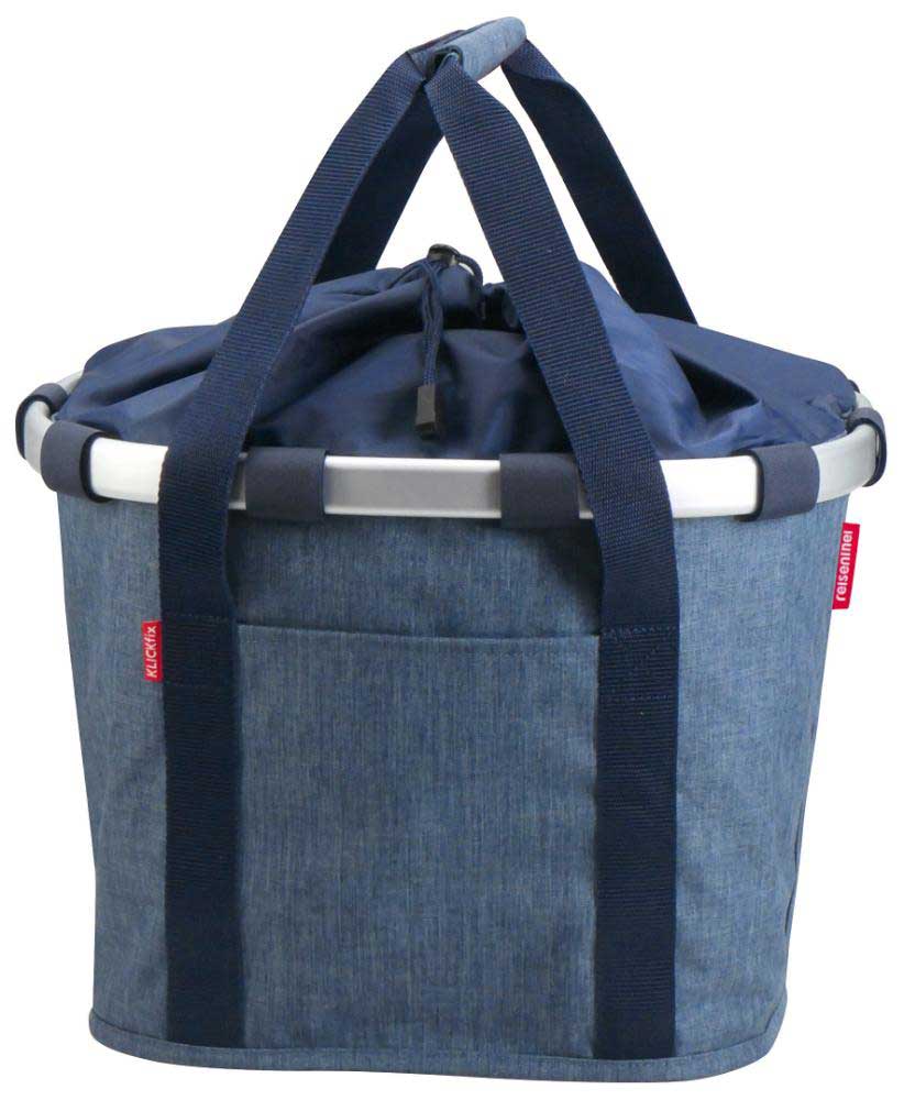 MANDTAS KLICKFIX BIKEBASKET TWIST BLUE 15L